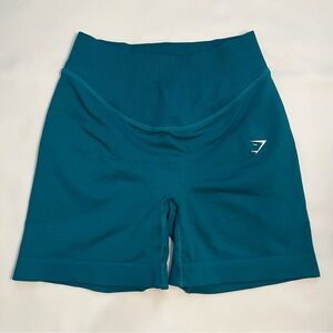 Women’s Gymshark Sweet Seamless Sculpt Shorts - Rich Teal
